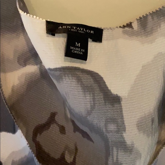 Ann-Taylor Silk Sleeveless Blouse, M - Picture 2 of 3